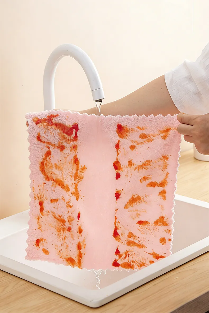 Microfibre Multipurpose House Dust Cleaning Cloths (Set of 5-30x30 cm) – Reusable, Ultra Absorbent Magic | Machine Washable Kitchen Cloth Mixed-3