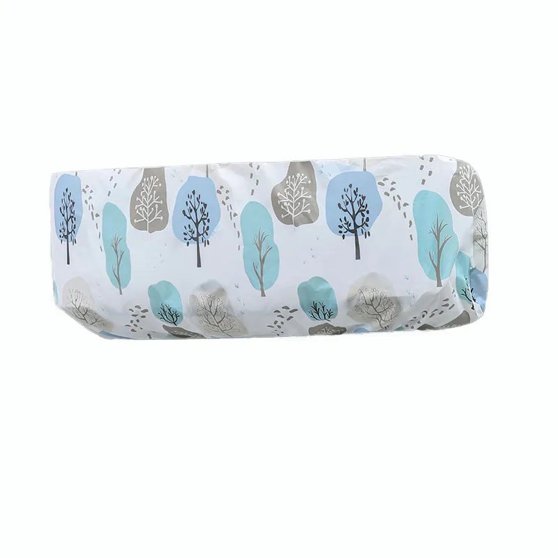 Modern Minimalist PEVA Air Conditioner Cover for Living Room and Bedroom, Full-Cover Wall-Mounted AC Dustproof, Dirt-Resistant, Waterproof, and Oil-Resistant