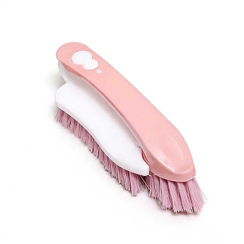 Multi-functional Creative Laundry Brush 2-in-1 Home Use Soft Bristle Handle Plastic Cleaning Shoe Brush
