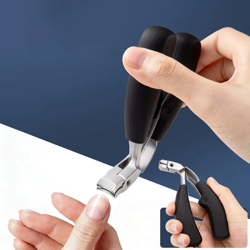 Nail clippers, curved tip, eagle beak pliers, nail groove special, nail clippers and pliers Black-4