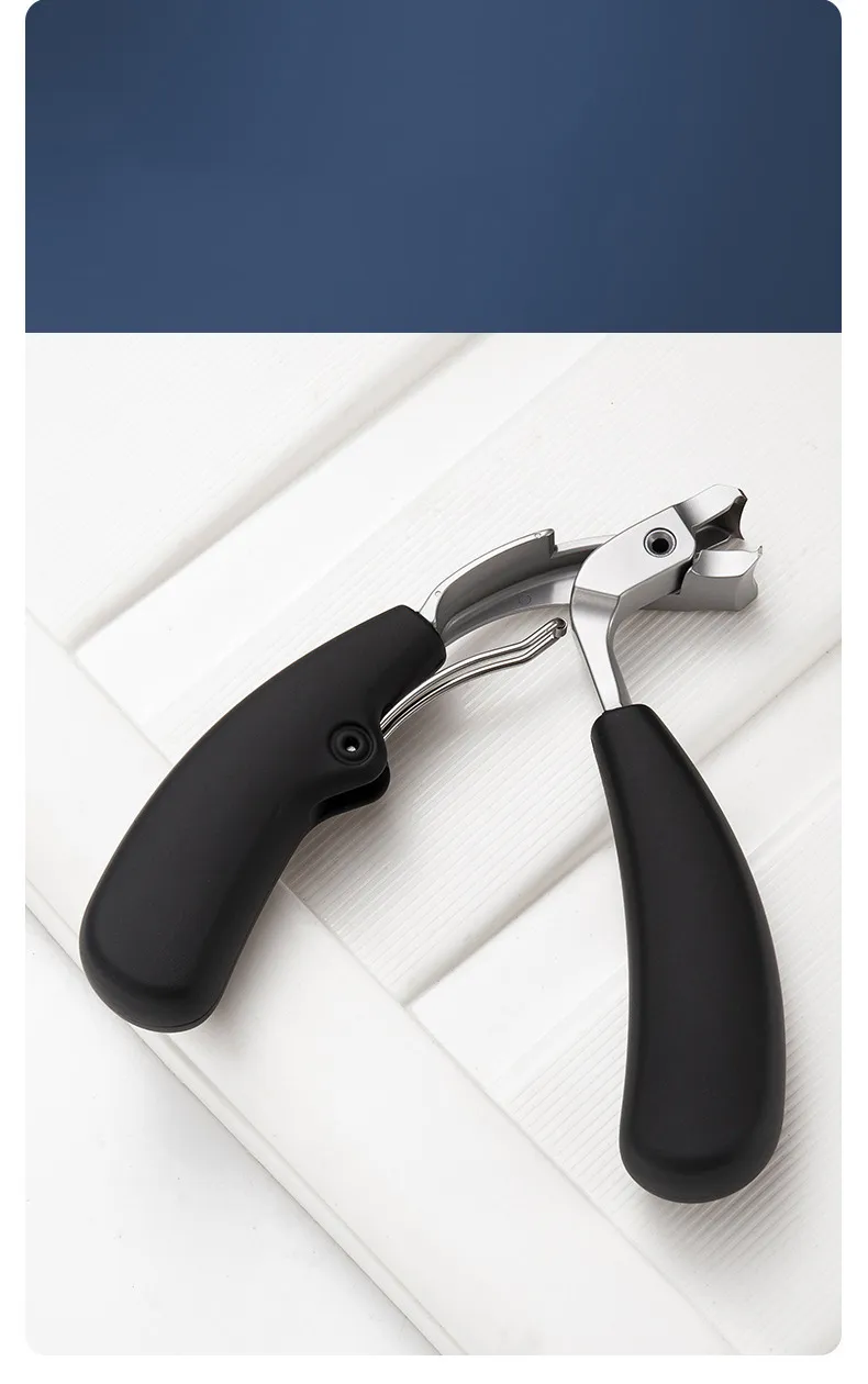 Nail clippers, curved tip, eagle beak pliers, nail groove special, nail clippers and pliers Black-5