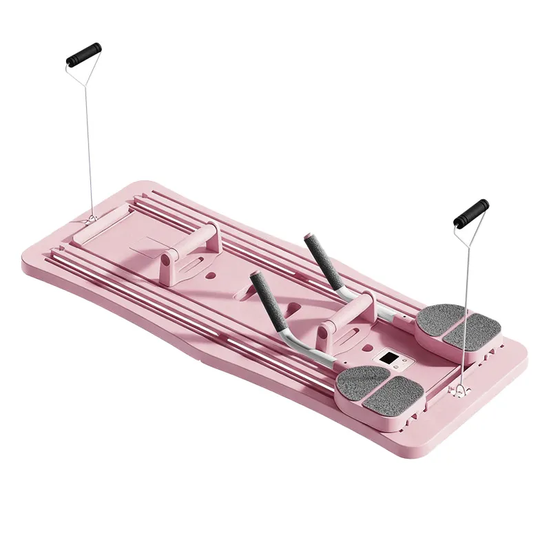 VoVoDeal Pro Foldable Pilates Board - All-in-One Home Gym with Resistance Bands