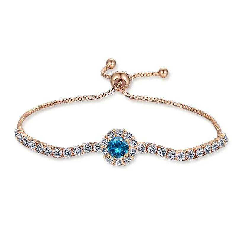Sparkling Galaxy Champagne Gold Bracelet Jewelry