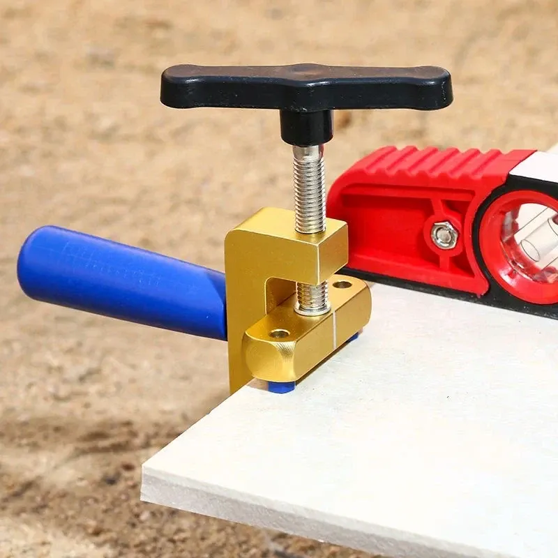 Tile Edge Opener Handheld 2-in-1 Glass Cutter Tile Cutter Cutting Tool Integrated Tile Scoring and Opening Tool Silver-2