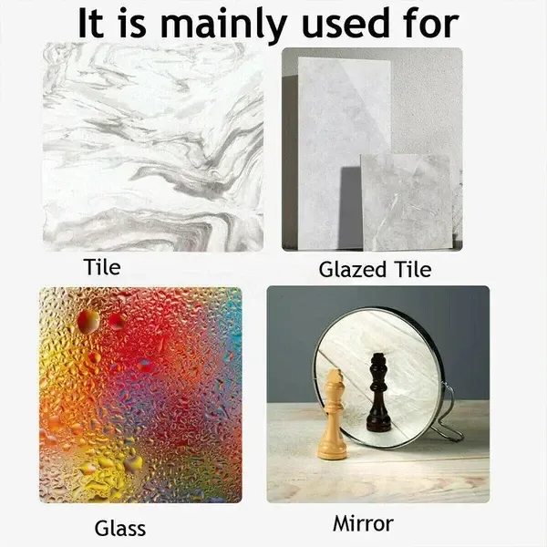 Tile Edge Opener Handheld 2-in-1 Glass Cutter Tile Cutter Cutting Tool Integrated Tile Scoring and Opening Tool Silver-6