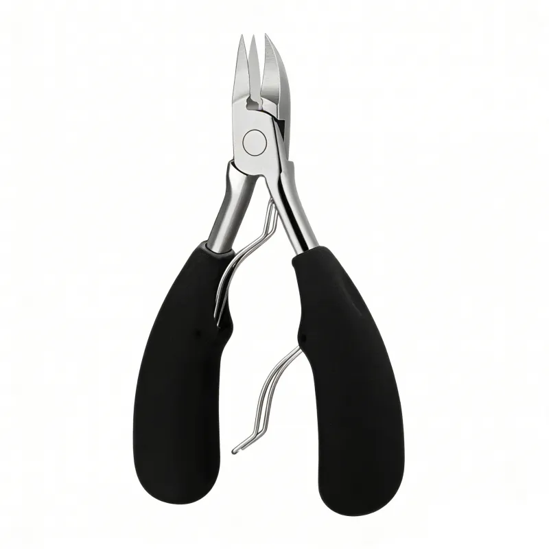 Toe Nail Clipper for Ingrown or Thick Toenails, Heavy Duty Toenail Trimmer Nail Clipper Pedicure Tool with Long Handle and Soft Grip for Seniors