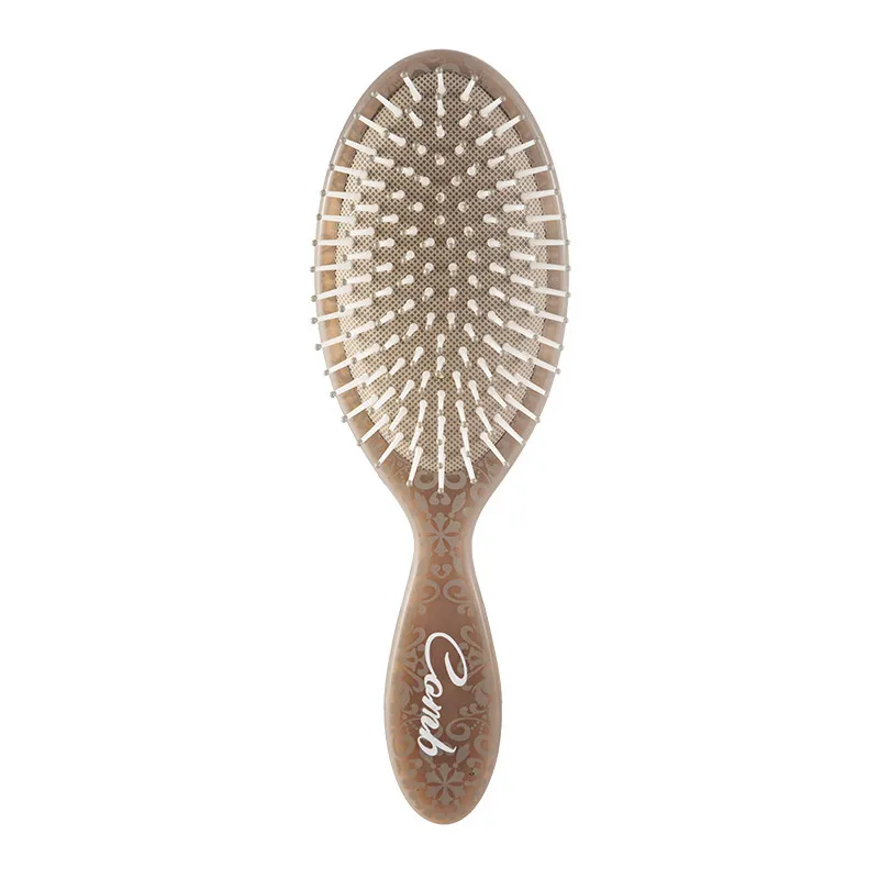 Totem Oval Wide-Tooth Air Cushion Comb, Massage and Fluff Hair Root Comb, Women's Fine Tooth and Soft Tooth Detangling Comb