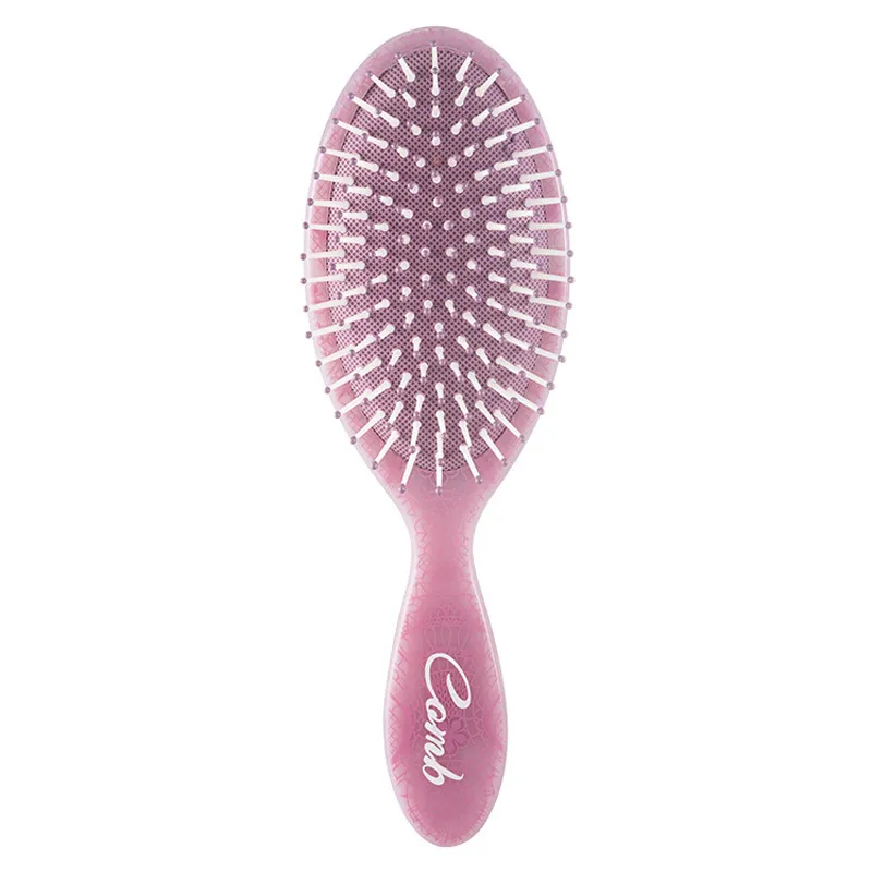Totem Oval Wide-Tooth Air Cushion Comb, Massage and Fluff Hair Root Comb, Women's Fine Tooth and Soft Tooth Detangling Comb